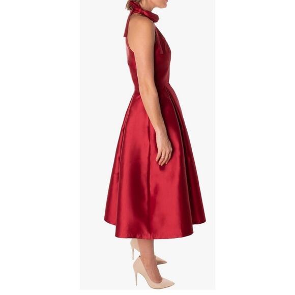 Madison Tara Red Dress With Neck Tie Size 10 MSRP$ 89 - Picture 2 of 12